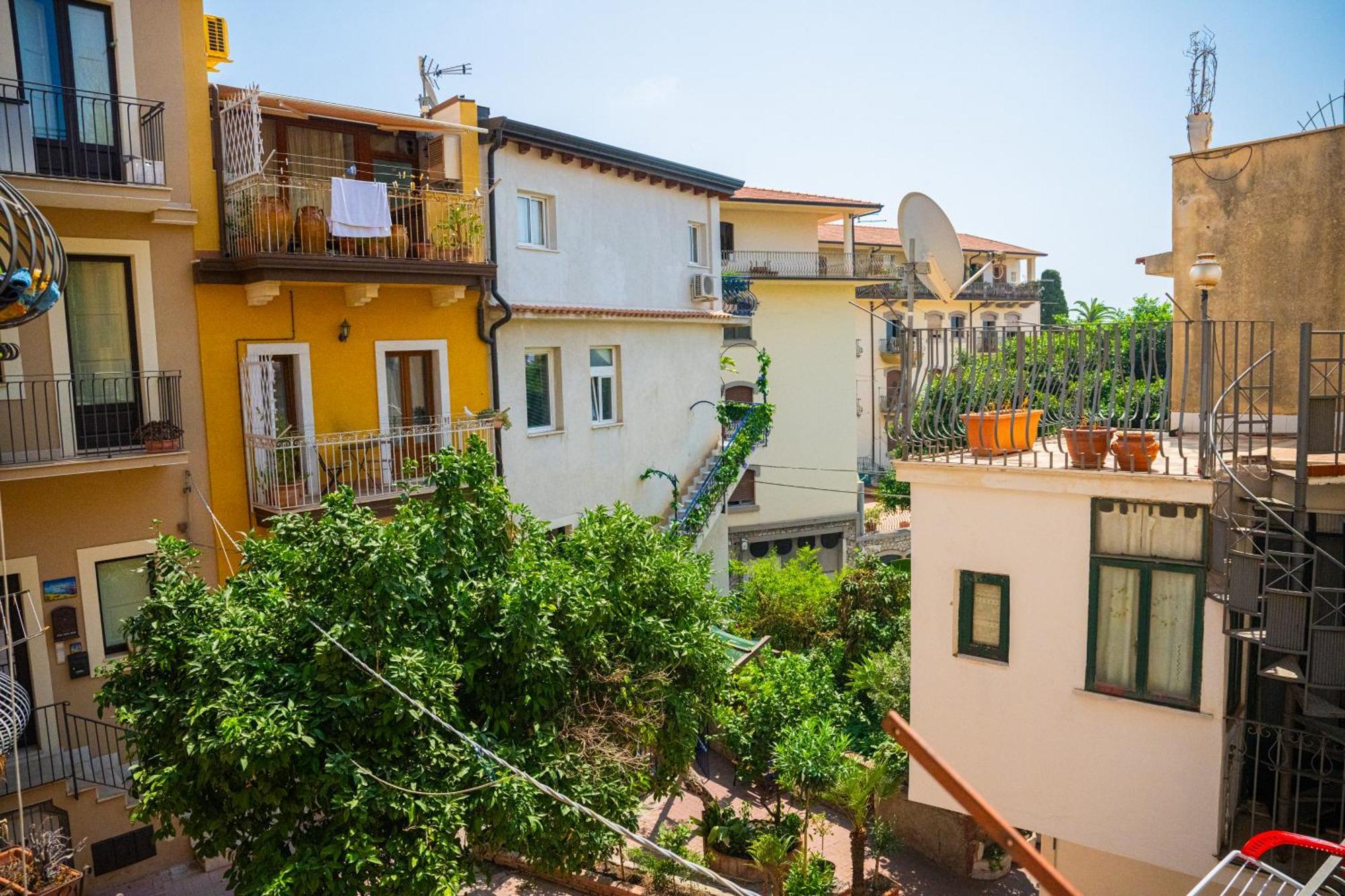 Ottaviano Suite - Elegante Attico Vista Mare Taormina Exteriör bild